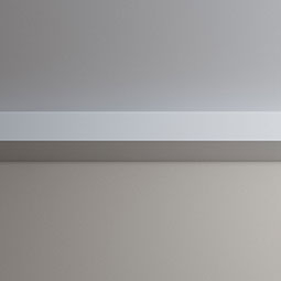 Ekena Millwork - MLD06X06X96CO - Endurathane Colleen Crown Moulding, 6"H x 6"P x 96"L, Factory Primed