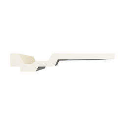 Ekena Millwork - MLD01X07X96KI - Endurathane Kirizma Crown Moulding, 1 1/8"H x 6 1/2"P x 96"L, Factory Primed