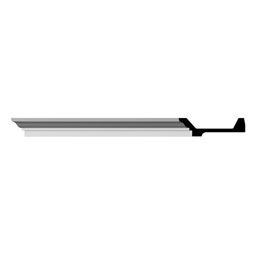 Ekena Millwork - MLD02X06X96AL - Endurathane Alora Crown Moulding, 1 3/4"H x 6 1/8"P x 96"L, Factory Primed