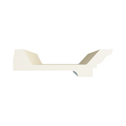 Ekena Millwork - MLD02X06X96AL - Endurathane Alora Crown Moulding, 1 3/4"H x 6 1/8"P x 96"L, Factory Primed