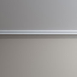 Ekena Millwork - MLD02X06X96AL - Endurathane Alora Crown Moulding, 1 3/4"H x 6 1/8"P x 96"L, Factory Primed