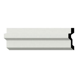 Ekena Millwork - MLD01X02X96AN - Endurathane Andrew Crown Moulding, 3/4"H x 2 3/8"P x 96"L, Factory Primed