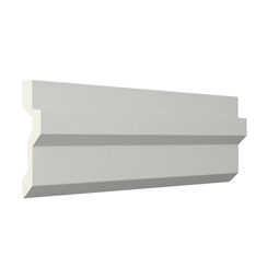 Ekena Millwork - MLD01X02X96AN - Endurathane Andrew Crown Moulding, 3/4"H x 2 3/8"P x 96"L, Factory Primed