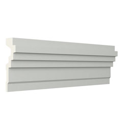 Ekena Millwork - SAMPLE-MLD01X04X96JO - SAMPLE - Endurathane Joseph Crown Moulding, 1 3/8"H x 4 3/8"P x 12"L, Factory Primed