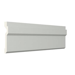 Ekena Millwork - MLD01X04X96BA - Endurathane Bailey Crown Moulding, 4"H x 3/4"P x 96"L, Factory Primed