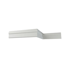 Ekena Millwork - MLD01X04X96BA - Endurathane Bailey Crown Moulding, 4"H x 3/4"P x 96"L, Factory Primed