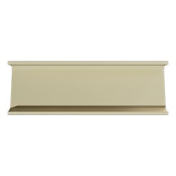 Ekena Millwork - MLD03X07X96LE - EnduraGlow Levi Crown Moulding, Backlit LED Compatible, 3 1/4"H x 7"P x 96"L, Primed Urethane