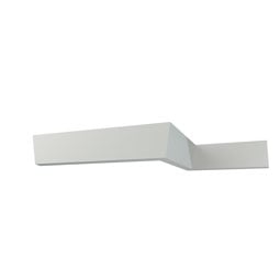 Ekena Millwork - MLD03X07X96LE - EnduraGlow Levi Crown Moulding, Backlit LED Compatible, 3 1/4"H x 7"P x 96"L, Primed Urethane