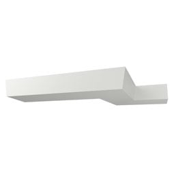 Ekena Millwork - MLD03X04X96AN - Enduraglow Anton Crown Moulding, 2 3/4"H x 4 3/8"P x 96"L, Factory Primed
