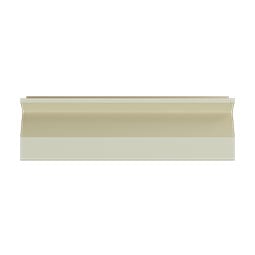 Ekena Millwork - MLD06X04X96CH - EnduraGlow Christian Crown Moulding, Backlit LED Compatible, 5 1/2"H x 4 3/8"P x 96"L, Primed Urethane