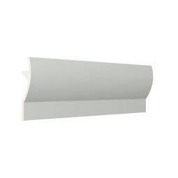 Ekena Millwork - MLD11X03X96FA - EnduraGlow Faline Crown Moulding, Backlit LED Compatible, 11"H x 2 3/4"P x 96"L, Primed Urethane