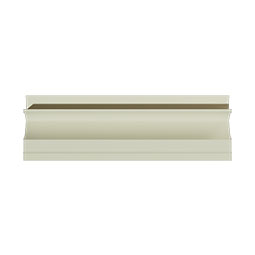 Ekena Millwork - MLD11X03X96FA - EnduraGlow Faline Crown Moulding, Backlit LED Compatible, 11"H x 2 3/4"P x 96"L, Primed Urethane