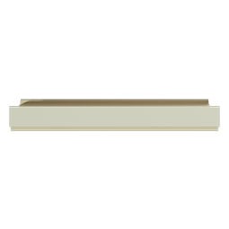 Ekena Millwork - MLD03X06X07AR - EnduraGlow Arlene Crown Moulding, Backlit LED Compatible, 3 1/8"H x 6"P x 6 1/2"F x 94 1/2"L, Primed Urethane