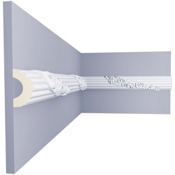 Ekena Millwork - PML02X01LC - Endurathane Lacey Panel Moulding, 1 3/4"H x 3/4"P x 96"L, Factory Primed