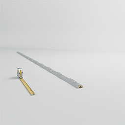 Ekena Millwork - PML02X01LC - Endurathane Lacey Panel Moulding, 1 3/4"H x 3/4"P x 96"L, Factory Primed