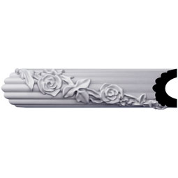 Ekena Millwork - PML02X01LC - Endurathane Lacey Panel Moulding, 1 3/4"H x 3/4"P x 96"L, Factory Primed