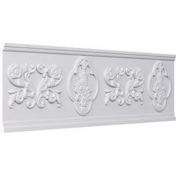 Ekena Millwork - PML08X01KY - Endurathane Kye Panel Moulding, 7 7/8"H x 3/4"P x 94 1/2"L, Factory Primed