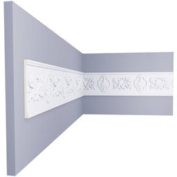Ekena Millwork - PML08X01KY - Endurathane Kye Panel Moulding, 7 7/8"H x 3/4"P x 94 1/2"L, Factory Primed