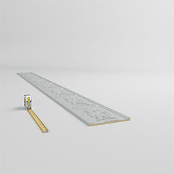 Ekena Millwork - PML08X01KY - Endurathane Kye Panel Moulding, 7 7/8"H x 3/4"P x 94 1/2"L, Factory Primed