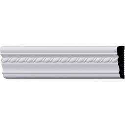 Ekena Millwork - PML03X01CA - Endurathane Cassie Panel Moulding, 3 1/4"H x 3/4"P x 96"L, Factory Primed