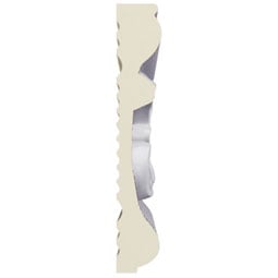 Ekena Millwork - PML04X01GA - Endurathane Gael Panel Moulding, 3 3/4"H x 5/8"P x 96"L, Factory Primed