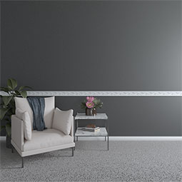 Ekena Millwork - PML04X01GA - Endurathane Gael Panel Moulding, 3 3/4"H x 5/8"P x 96"L, Factory Primed