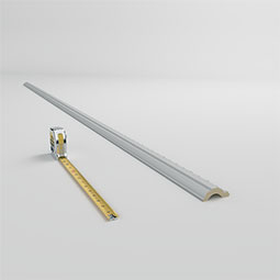 Ekena Millwork - PML02X01CA - Endurathane Caleb Panel Moulding, 2 3/8"H x 7/8"P x 96"L, Factory Primed