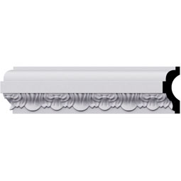 Ekena Millwork - PML02X01CA - Endurathane Caleb Panel Moulding, 2 3/8"H x 7/8"P x 96"L, Factory Primed