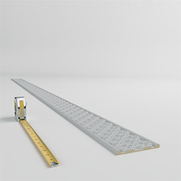 Ekena Millwork - PML04X01LC - Endurathane Lucia Panel Moulding, 4 3/8"H x 3/8"P x 94 1/2"L, Factory Primed