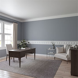 Ekena Millwork - PML11X02BE - Endurathane Beckham Panel Moulding, 10 5/8"H x 1 1/2"P x 94 1/2"L, Factory Primed