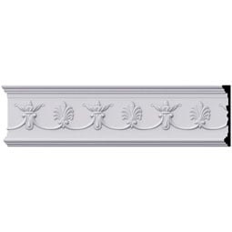 Ekena Millwork - PML11X02BE - Endurathane Beckham Panel Moulding, 10 5/8"H x 1 1/2"P x 94 1/2"L, Factory Primed
