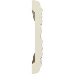Ekena Millwork - PML06X01BR - Endurathane Braden Panel Moulding, 5 7/8"H x 3/4"P x 94 1/2"L, Factory Primed
