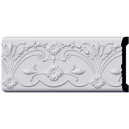 Ekena Millwork - PML06X01BR - Endurathane Braden Panel Moulding, 5 7/8"H x 3/4"P x 94 1/2"L, Factory Primed