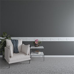 Ekena Millwork - PML08X01KR - Endurathane Kristen Panel Moulding, 7 7/8"H x 5/8"P x 94 1/2"L, Factory Primed