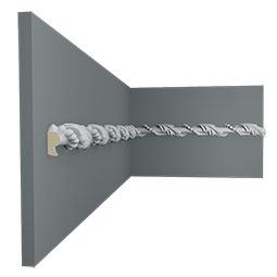 Ekena Millwork - PML01X01NA - Endurathane Naya Panel Moulding, 1 1/8"H x 3/4"P x 48"L, Factory Primed