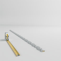 Ekena Millwork - PML01X01NA - Endurathane Naya Panel Moulding, 1 1/8"H x 3/4"P x 48"L, Factory Primed