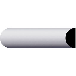 Ekena Millwork - PML02X01CH - Endurathane Christopher Panel Moulding, 2"H x 1"P x 96"L, Factory Primed