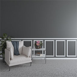 Ekena Millwork - PML02X01SM - Endurathane Samanatha Panel Moulding, 2"H x 1"P x 96"L, Factory Primed