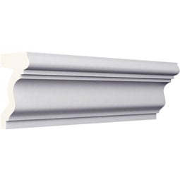 Ekena Millwork - PML03X02LO - Endurathane Lorenzo Panel Moulding, 3"H x 1 7/8"P x 96"L, Factory Primed
