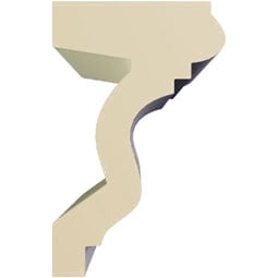 Ekena Millwork - PML03X02LO - Endurathane Lorenzo Panel Moulding, 3"H x 1 7/8"P x 96"L, Factory Primed