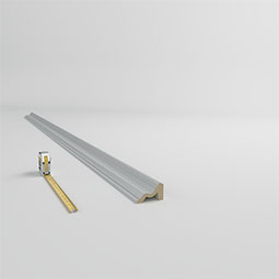 Ekena Millwork - PML03X02LO - Endurathane Lorenzo Panel Moulding, 3"H x 1 7/8"P x 96"L, Factory Primed