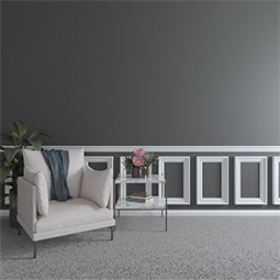 Ekena Millwork - PML03X02LO - Endurathane Lorenzo Panel Moulding, 3"H x 1 7/8"P x 96"L, Factory Primed