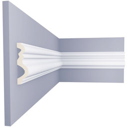 Ekena Millwork - PML03X01MA - Endurathane Maureen Panel Moulding, 3 1/8"H x 7/8"P x 96"L, Factory Primed