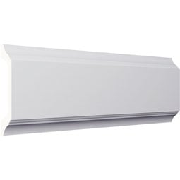Ekena Millwork - PML08X02XA - Endurathane Xander Panel Moulding, 8 1/8"H x 1 5/8"P x 96"L, Factory Primed