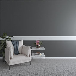 Ekena Millwork - PML08X02XA - Endurathane Xander Panel Moulding, 8 1/8"H x 1 5/8"P x 96"L, Factory Primed