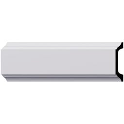 Ekena Millwork - PML08X02XA - Endurathane Xander Panel Moulding, 8 1/8"H x 1 5/8"P x 96"L, Factory Primed