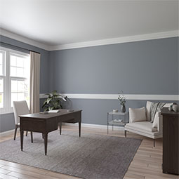 Ekena Millwork - PML06X02OL - Endurathane Olive Panel Moulding, 6 1/4"H x 1 5/8"P x 96"L, Factory Primed