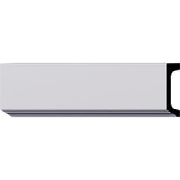 Ekena Millwork - PML06X02OL - Endurathane Olive Panel Moulding, 6 1/4"H x 1 5/8"P x 96"L, Factory Primed
