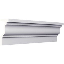 Ekena Millwork - PML05X02PA - Endurathane Paula Panel Moulding, 4 1/2"H x 2 3/8"P x 96"L, Factory Primed