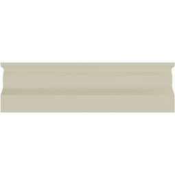 Ekena Millwork - PML05X02PA - Endurathane Paula Panel Moulding, 4 1/2"H x 2 3/8"P x 96"L, Factory Primed